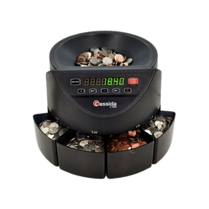 CASSIDA C100 ELECTRONIC COIN COUNTER AND SORTER